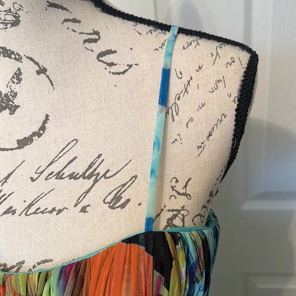 Gorgeous Chiffon Floor Length Prom Dress - Sz 3/4 - Picture 3 of 8